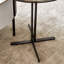 Table d'appoint ronde en verre Iorio