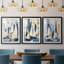 NAUTICAL Series CECLxxxv - Impression personnalisée de qualité supérieure avec passe-partout - 3 pièces-1082465603