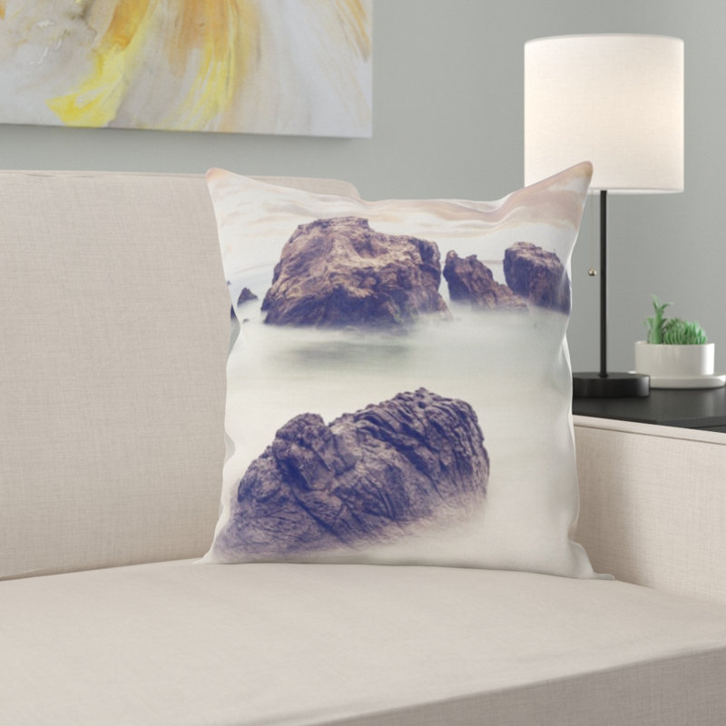 Coussin décoratif paysage