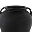 Vase Jovi en terre cuite noire