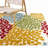 Mattoon Red Abstract Floral Indoor/Outdoor Area Rug-1069239322