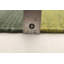 Tapis vert clair en laine à tissage plat rayé 4 pi 6 po x 6 pi 7 po Emmeryn