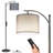 Kenhorst Black LED Traditional Floor Lamp-1827769483