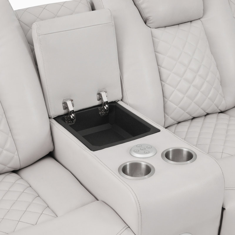 Causeuse inclinable Radiant Power, Blanc