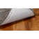Tapis en laine / coton touffeté à la main gris foncé / ivoire Chul
