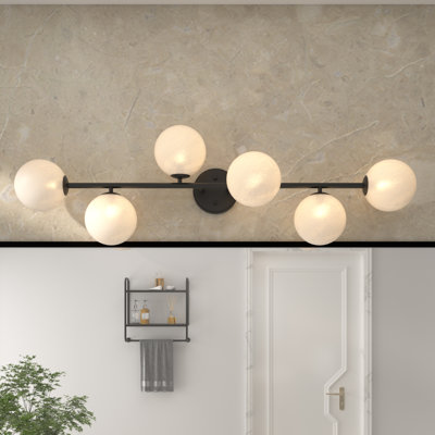 Éclairage de salle de bain à intensité variable 6 lumières Duriel