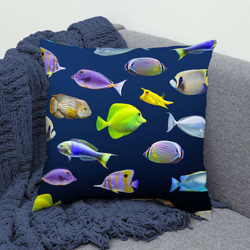 Abstract Throw Pillow