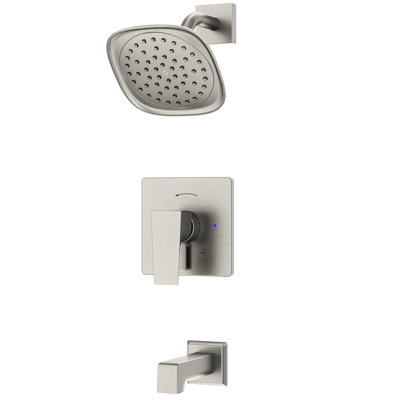Verity Single Handle Wall Mounted Tub and Shower Trim Kit