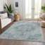 Tapis sarcelle intérieur / extérieur lavable à la machine Claudian ACN1238-103712331
