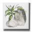 «Two Vases 1» par Chris Paschke, art mural sur toile, 37 po x 37 po