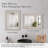 Solid Wood Flat Bathroom Mirror-88082268