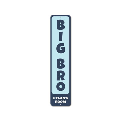 Big Bro Custom Aluminum Sign