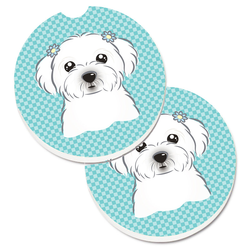 Sous-verre Retriever, Bleu, Maltais