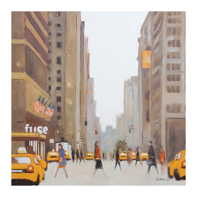 Jon Barker - Painting, No Mount, Canvas, 60cm H x 60cm W