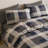 Grid Comforter Set Plaid Bedding Set 1 Checkered Comforter with Pillowcases-115352625-114984130