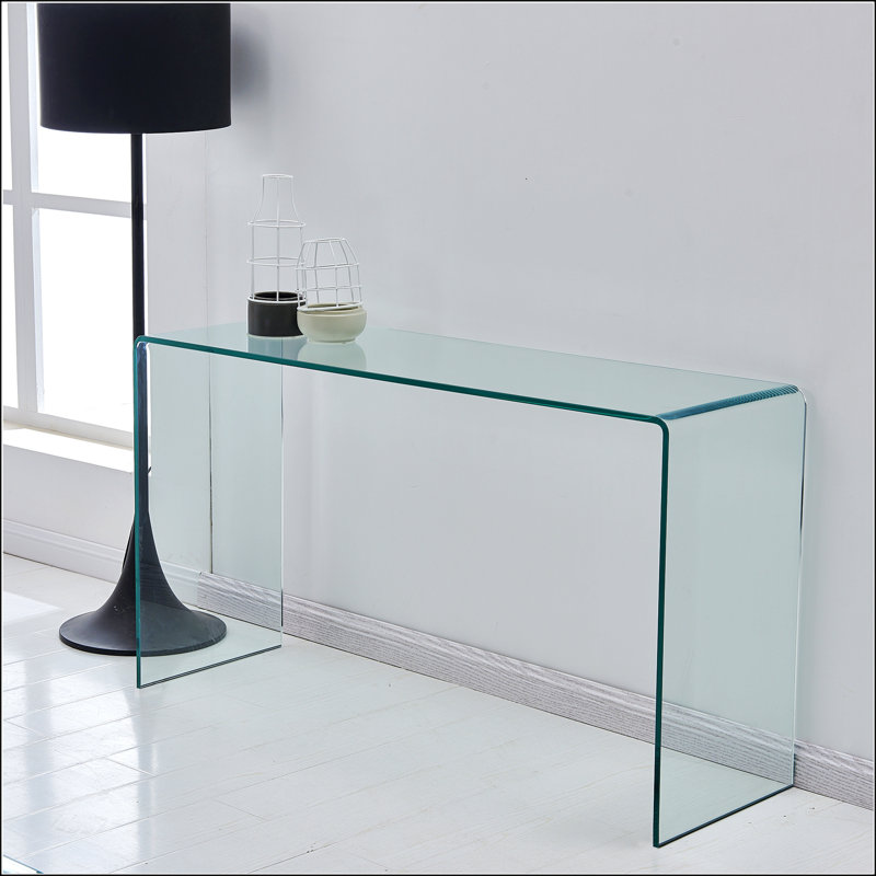 Glass Console Table