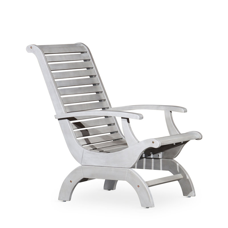 Chaise en bois d'eucalyptus