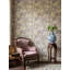 Papier peint aquarelle à motifs de branches florales, motif pastel doux. Fresque murale.-469776381