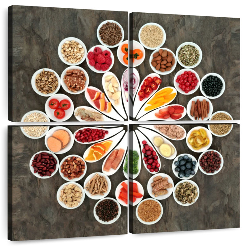 Assorted Spices, 18'' H x 18'' W