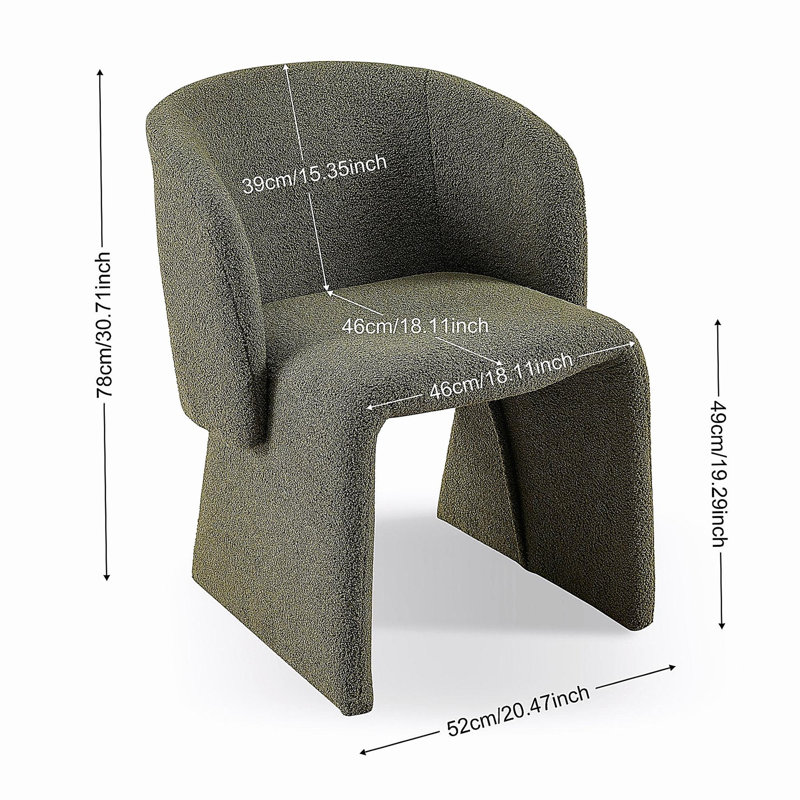 Chaise de salle à manger moderne Modern