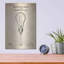 Art mural en métal Luxe Lamp Art-675303718