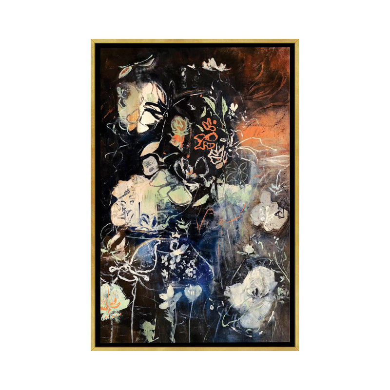 « Deep Sleep » par Julian Spencer, reproduction d’art, H 60 po x l 40po x P 1,5 po, Toile encadrée d'or, Pas de tapis