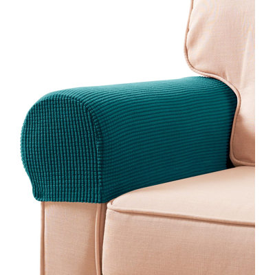 Spandex Box Cushion Wingback Slipcover