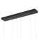 3 - Light Unique / Statement Modern Linear LED Chandelier