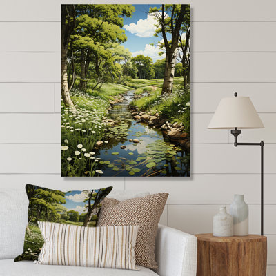 «Amercian Basswood Tree Forest I», reproductions d'art mural