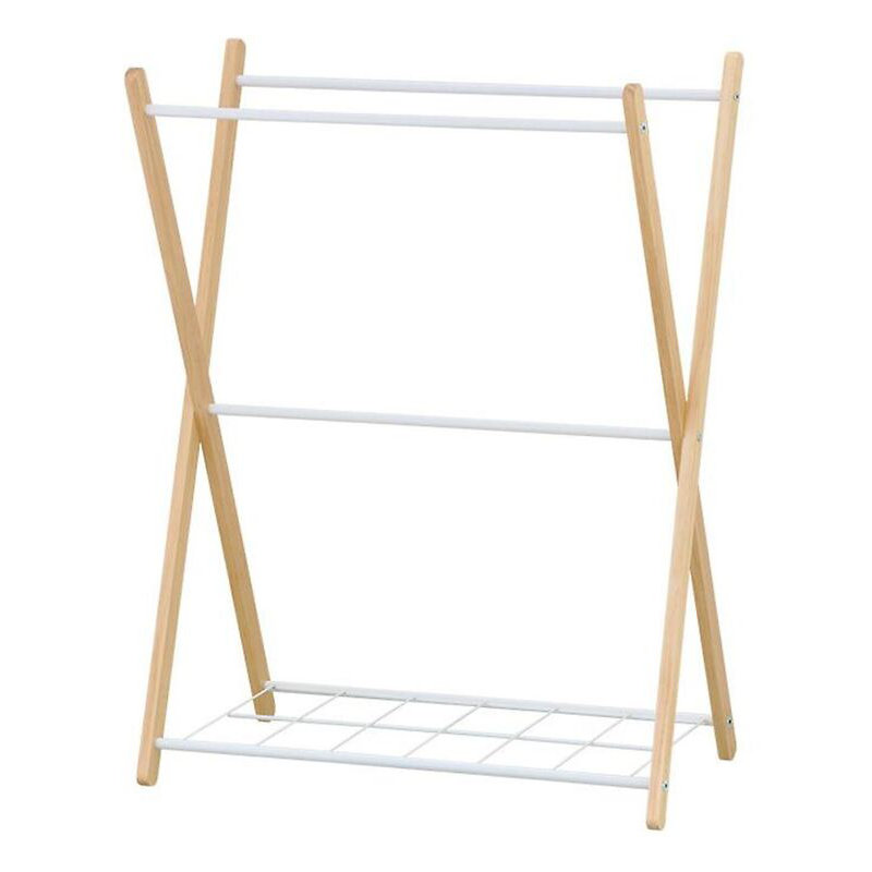 Wood 3 Freestanding Towel Stand