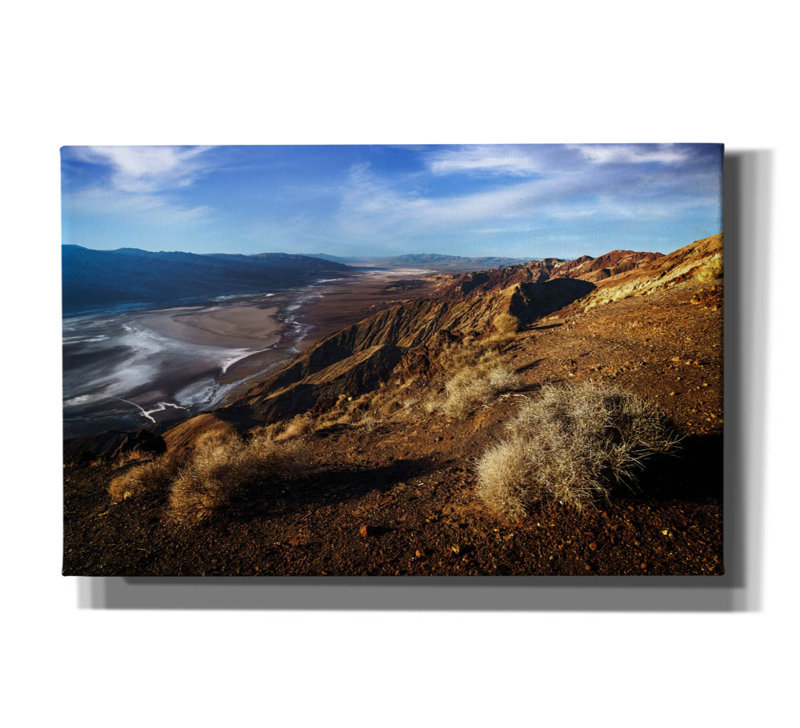  «Dante's View» par Rick Berk, 40 po x 26 po, H 26 po x l 40 po