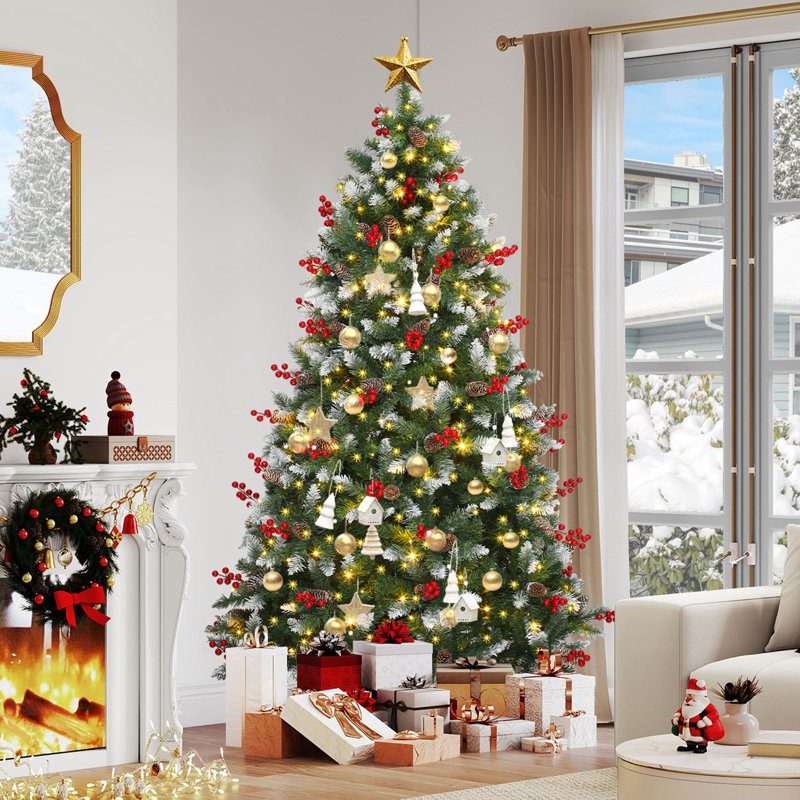 5.97' H Artificial Pine Christmas Tree