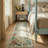 Garbrand Machine Washable Floral Farmhouse Area Rug with Non-Slip Backing for Living Room, Dining Room, Bedroom-854485385
