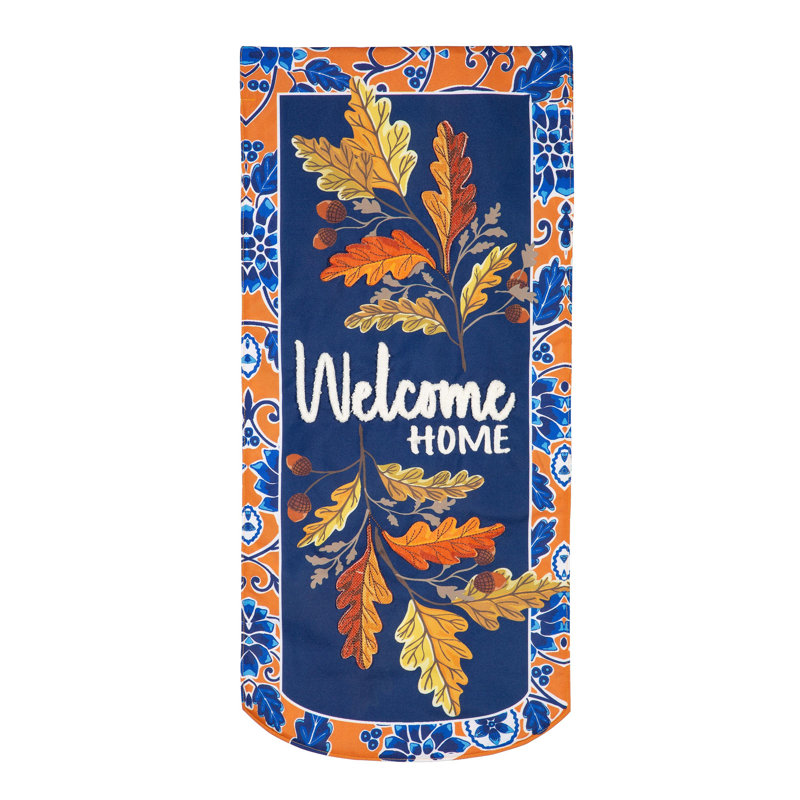 Fall Leaves Welcome Everlasting Impression Textile decor