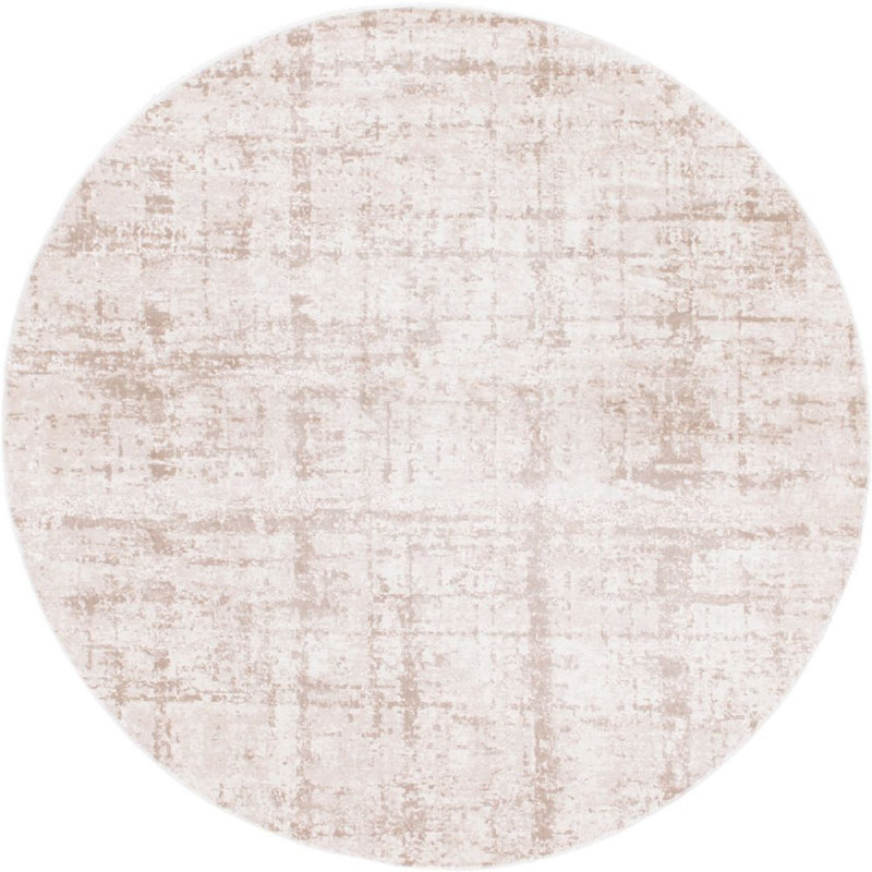 Heights Abstract Indoor Rug, Round 8'