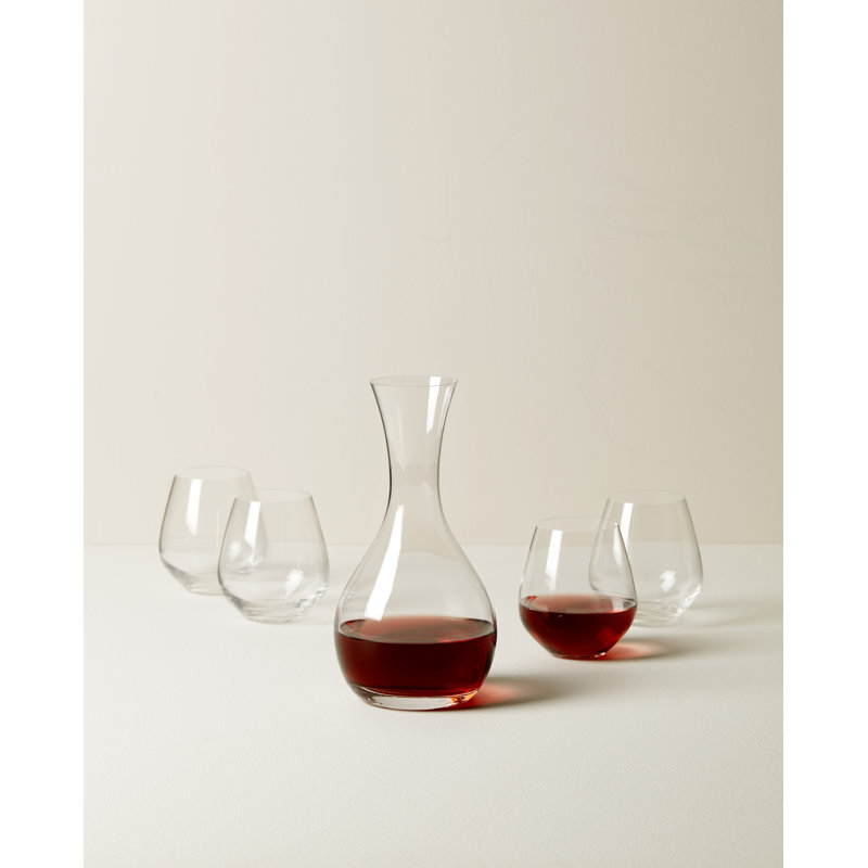 Tuscany Classics 5-Piece Decanter & Glass Set