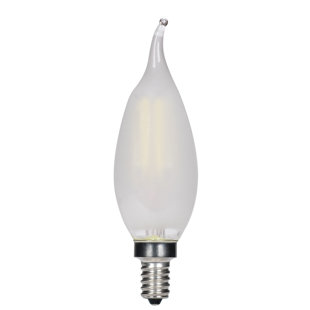 4 Watt (60 Watt Equivalent), B11 LED, Dimmable Light Bulb, E12/Candelabra Base (Set of 4)