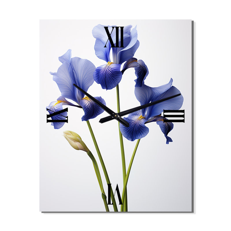 Horloge murale Crayson - Iris, Grand