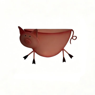 Metal Watering Can Planter Antique Vintage Iron Flower Pot Garden Decor Wall Mount Or Tabletop Container For Indoor
