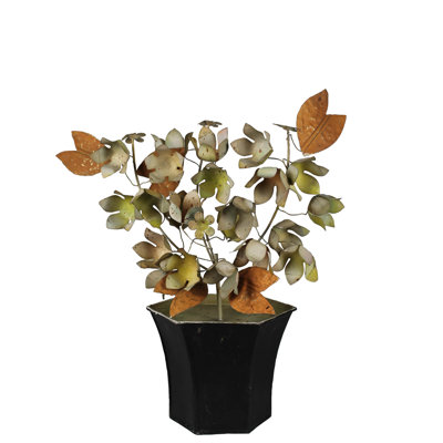 Plante décorative, métal - Cloches