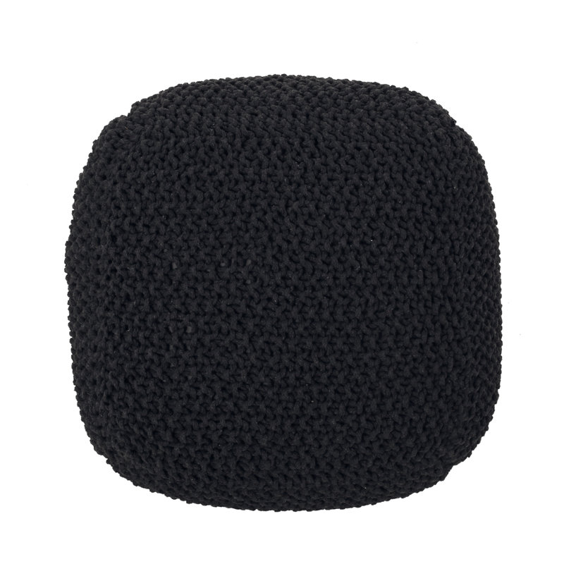 Pouf en coton Hollis