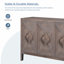 Armoire antique à quatre portes-296540343