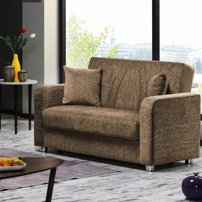 Chenille beige avec rangement - pour un intérieur élégant, un rangement convertible, un confort et un style