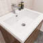 Ensemble de meuble-lavabo simple mural 24 po Azden-1259099557
