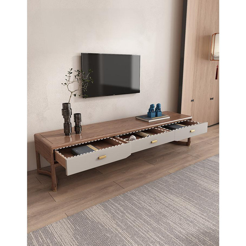 Meuble télé moderne en bois de frêne chinois