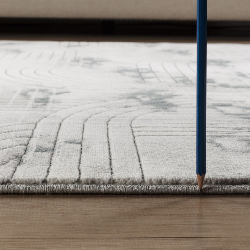 Tapis gris 2 pi 7 po x 9 pi 10 po, Tapis de couloir 2 pi 7 po x 9 pi 10 po
