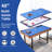 TALLO 48" 3-in-1 Folding Billiard/pool Table Multi-game Table