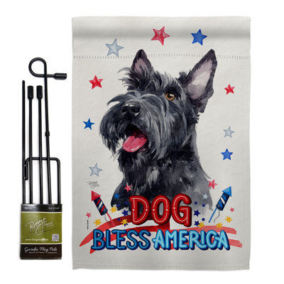 Double Sided 18.5'' H x 13'' W Polyester Animal Garden Flag