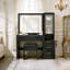 Bureau de coiffeuse 43,5 "avec miroir et lumières