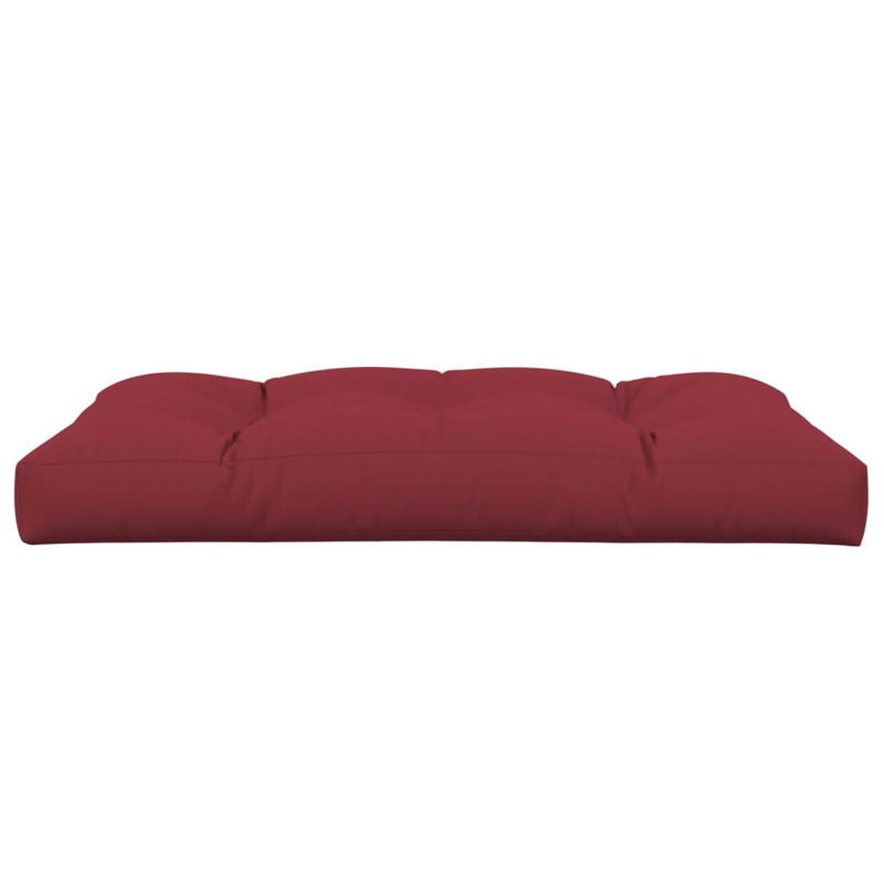 Outdoor Seat Cushion, Wine Red, 47.2" W x 31.5" D, 4.7"